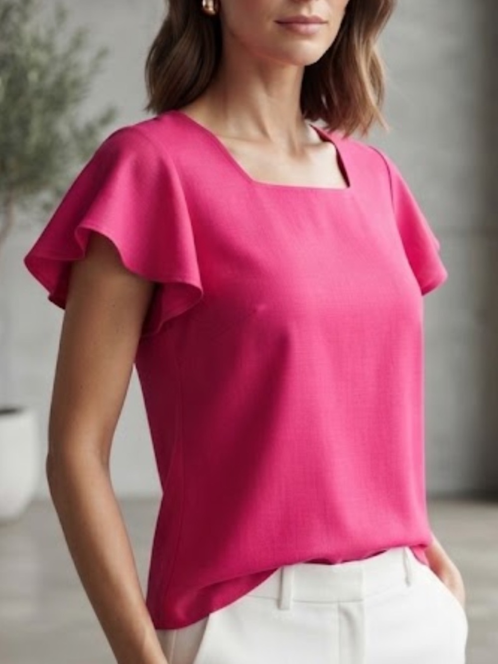 Emery‎ Rose Pink Top nwt
